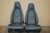 Factory Porsche 997 987 Cayman Seats 2 way power Grey Leather OEM 911 997 Gray