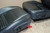 Porsche 911 996 Carrera Seats Black Leather Pair Left Right with tiny Crest 