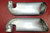 Porsche 955 Cayenne S Muffler Exhaust Tips Tail Pipe Left Right Pair Genuine OEM