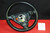 Genuine Porsche 955 Cayenne Black Vinyl 3-Spoke Steering Wheel 7L5419091 AT 5Z3