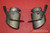 Porsche 911 993 Exhaust Tips Tail Pipe Left Right Pair Bischoff  OEM