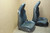 Porsche 911 997 Sport Seats Grey Leather w/ Crest