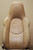 Porsche 911 Turbo 997 Carrera 987 Boxster Tan Leather Sport Seats OEM 