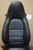 Porsche 911 996 Carrera Seats Black Perforated Leather OEM.