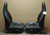 Porsche 911 996 Carrera Seats Black Perforated Leather OEM.