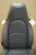 Porsche 911 993 Carrera Seats Grey Supple Leather 4x4 way power OEM.