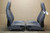 Porsche 911 993 Carrera Seats Grey Perforated Leather 8x8 way power OEM.
