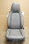 Porsche 911 993 Carrera Seats Grey Perforated Leather 4x8 way power OEM.