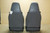 Porsche 911 993 Carrera Seats Grey Perforated Leather 4x8 way power OEM.