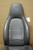 Porsche 911 993 Carrera Seats Grey Perforated Leather 8x8 way power. Factory OEM