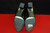 Auth CHANEL Calfskin Double Platform Knee High Boots Black CC Heel EU_42 US_10.5