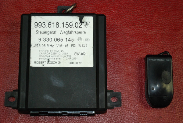 Porsche 911 993 Programmed Immobilizer With Original Remote 993.618.159.02 OEM