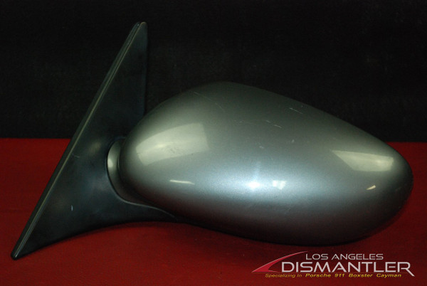 Porsche 911 996 986 Boxster Left Side Driver Mirror Gray 996.731.019.06 OEM