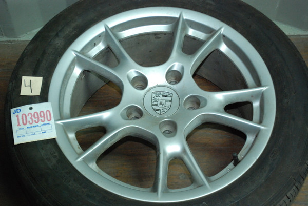 Porsche 987 Boxster Set of 4 Wheels 6.5x17 ET55 8x17 ET40  98736212205  98736212600 17" Rims