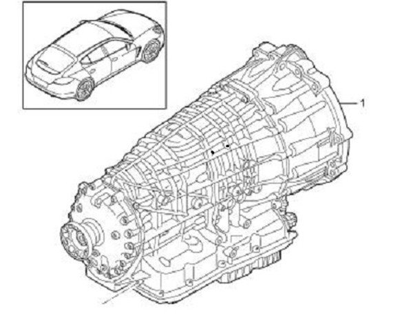 2011 Porsche 970 Panamera 7 Speed Manual Transmission Transaxle Trans Gearbox V8