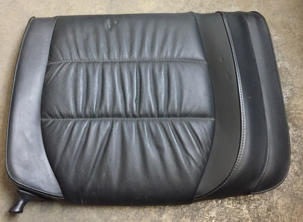 Porsche 911 996 Left Rear Seat Black Leather