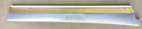 Ferrari 360 Modena Door Still Scuff Plate RHS, Stainless Steel