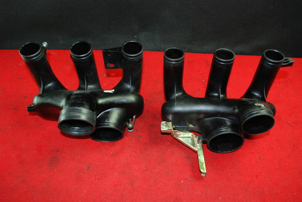 Porsche 911 996TT 996 Turbo Intake Plenum Pair 996.110.618.70 996.110.627.70