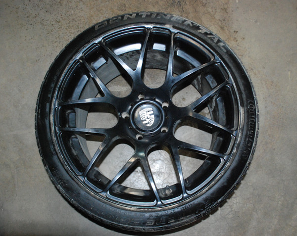 Porsche Aftermarket 19" Black Wheel 11x19 ET40