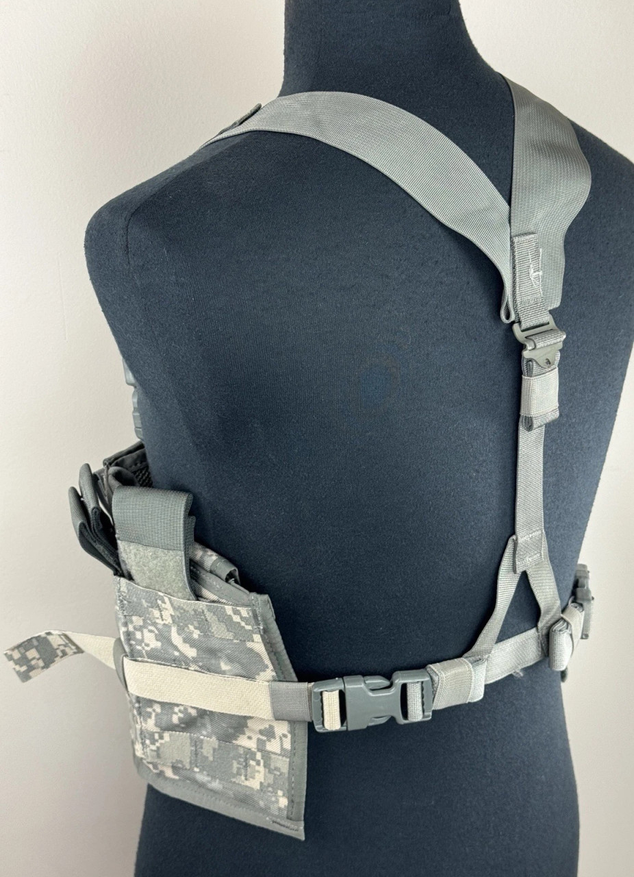 Usgi Rig USGI MOLLE Tactical Assault Panel (TAP), ACU, Chest Rig Vest Complete NWOT