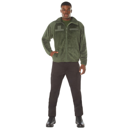 Olive Drab Green Rothco Generation III Level 3 ECWCS Fleece Jacket Olive Drab Green Rothco Generation III Level 3 ECWCS Fleece Jacket