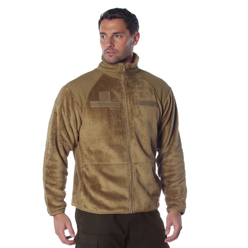 Coyote Brown Rothco Generation III Level 3 ECWCS Fleece Jacket Coyote Brown Rothco Generation III Level 3 ECWCS Fleece Jacket