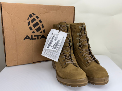 USGI Altama Temperate Weather Goretex Coyote Brown Combat Boots Men's 8.5R NEW USGI Altama Temperate Weather Goretex Coyote Brown Combat Boots Men's 8.5R NEW