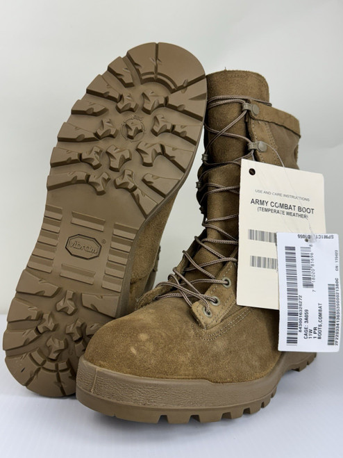 USGI McRae Temperate Weather Goretex Coyote Brown Combat Boots Men's 11W NEW USGI McRae Temperate Weather Goretex Coyote Brown Combat Boots Men's 11W NEW