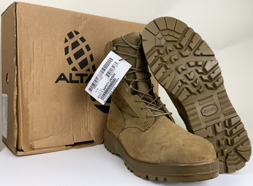 USGI Altama Unisex Hot Weather Steel Toe Coyote Brn Combat Boots | Men's 11R NEW USGI Altama Unisex Hot Weather Steel Toe Coyote Brn Combat Boots | Men's 11R NEW