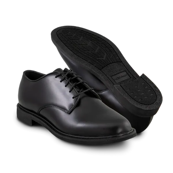 Altama Ambassador Black Leather Oxford Uniform Shoes 375601