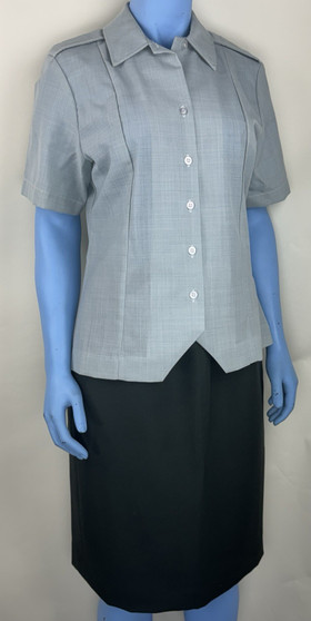 USGI AGSU Women's 12L S/S Shirt & 10WT Army Green Skirt Dress Uniform Set