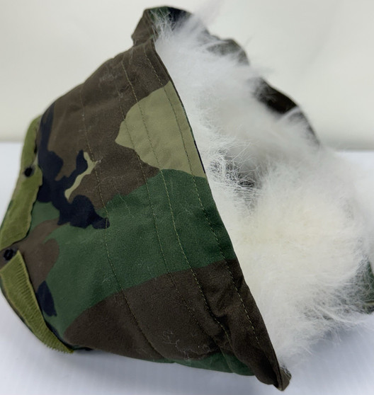 USGI Camo Extended Cold Weather Parka Jacket Ruff | MEDIUM NWOT
