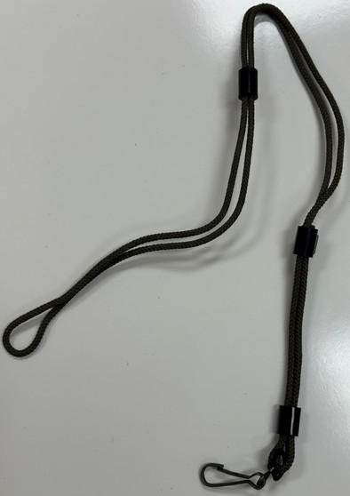 USGI Individual Equipment Carrying Cord Pistol Lanyard OD Green EUC