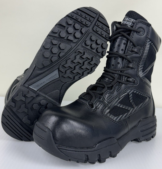 Belleville TR998ZCTWP 8" Chrome Waterproof Composite Toe Side-Zip Tactical Boots Men's 6R EUC