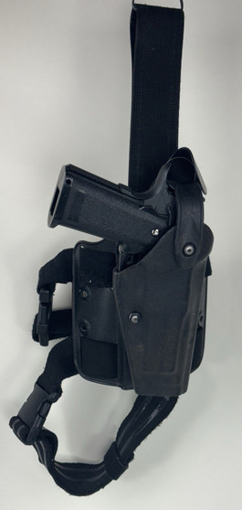Safariland 6004-73 SLS Level II Black Tactical Leg Holster RIGHT-HAND Beretta 92