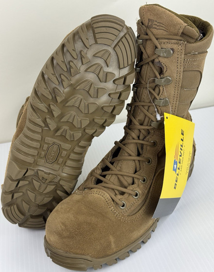 Belleville 533ST Hot Weather Hybrid Steel Toe Assault Boots Men's 8W NEW-BLEMS