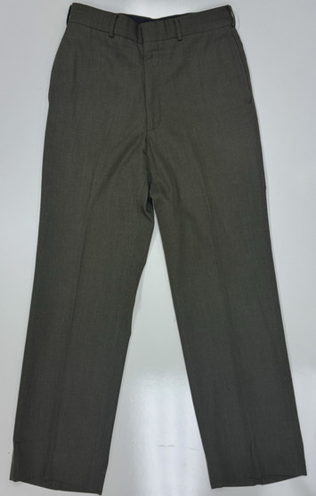 USMC Men's Poly/Wool Green Service Trousers Marine Corps Uniform Pants 33R