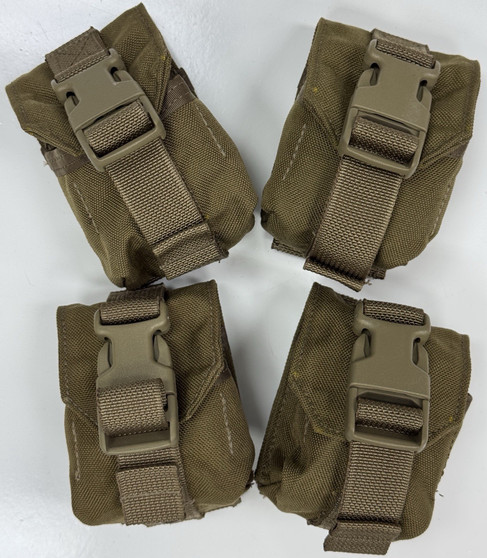USGI USMC MOLLE Multi-Purpose Pouch with Buckle Coyote Eagle Industries LOT OF 4