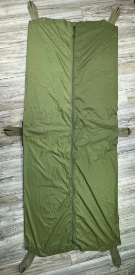 USGI Military Human Remains Pouch Large OD Green Bag w/Handles Vintage 1987