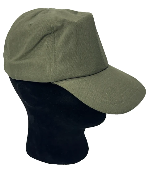 Vintage USGI Military Cap 1980s Hot Weather Field Hat Green OG-507 - Size 7