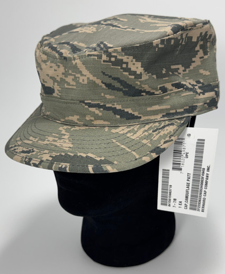USAF Utility Cap, ABU Digital Camo Patrol Cap | Size: 7-7/8 NEW