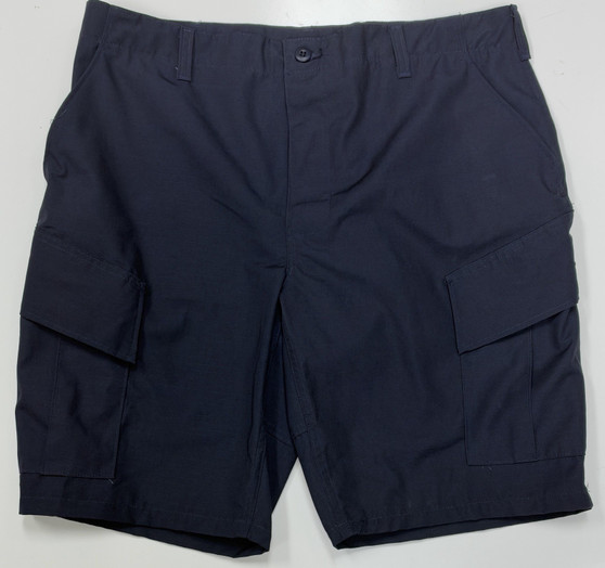 USAF Navy Blue Flightline Utility Cargo Shorts Men's Size Large EUC