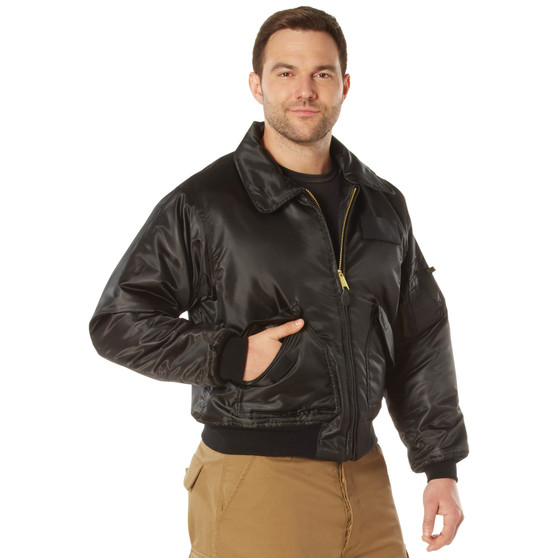 Rothco Black CWU-45P Flight Jacket | 7522