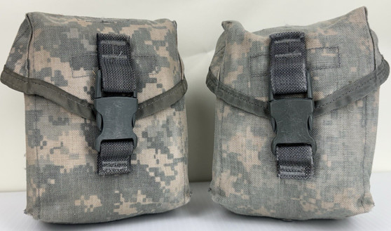 MILITARY USGI ACU INDIVIDUAL FIRST AID KIT (IFAK) POUCH | USED - LOT OF 2