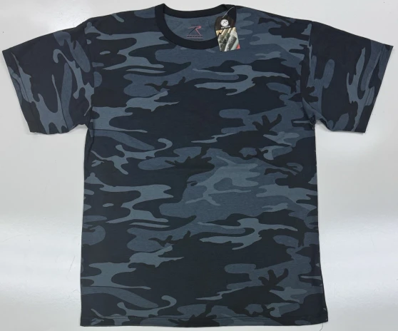 Midnight Blue Camo T-Shirt 3830 | XL NWT