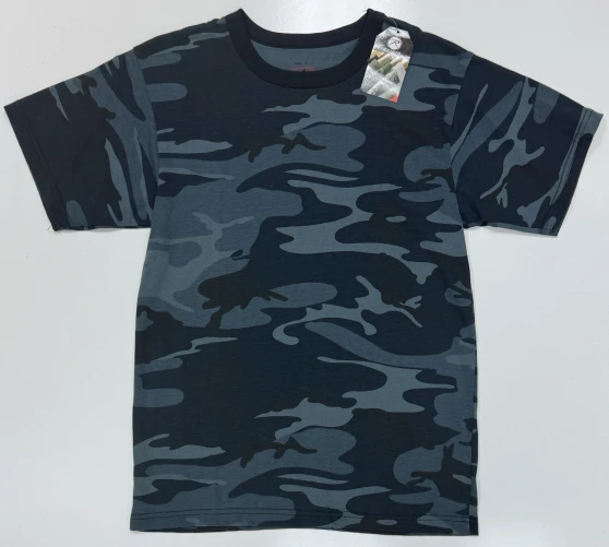 Midnight Blue Camo T-Shirt 3830 | Size SMALL | NWT