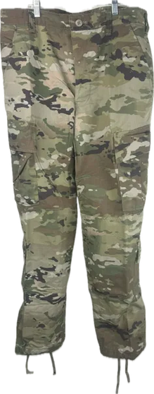 USGI Army Combat Uniform Trouser BDU Pants Unisex Multicam OCP Camo | MEDIUM SHORT EUC