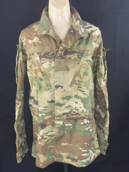 USGI Multicam OCP Women's 33R Female Army USAF Combat Uniform Coat BDU Shirt EUC