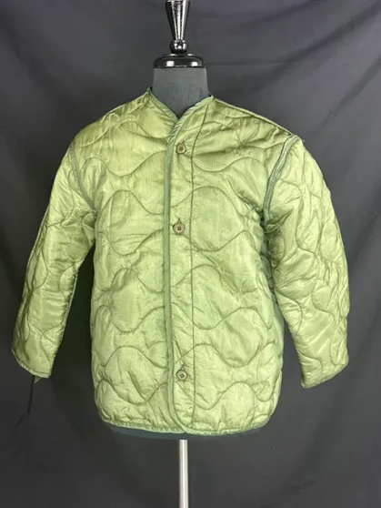 USGI Army M65 Field Jacket Liner / BDU Cold Weather Coat Liner | Medium | EUC