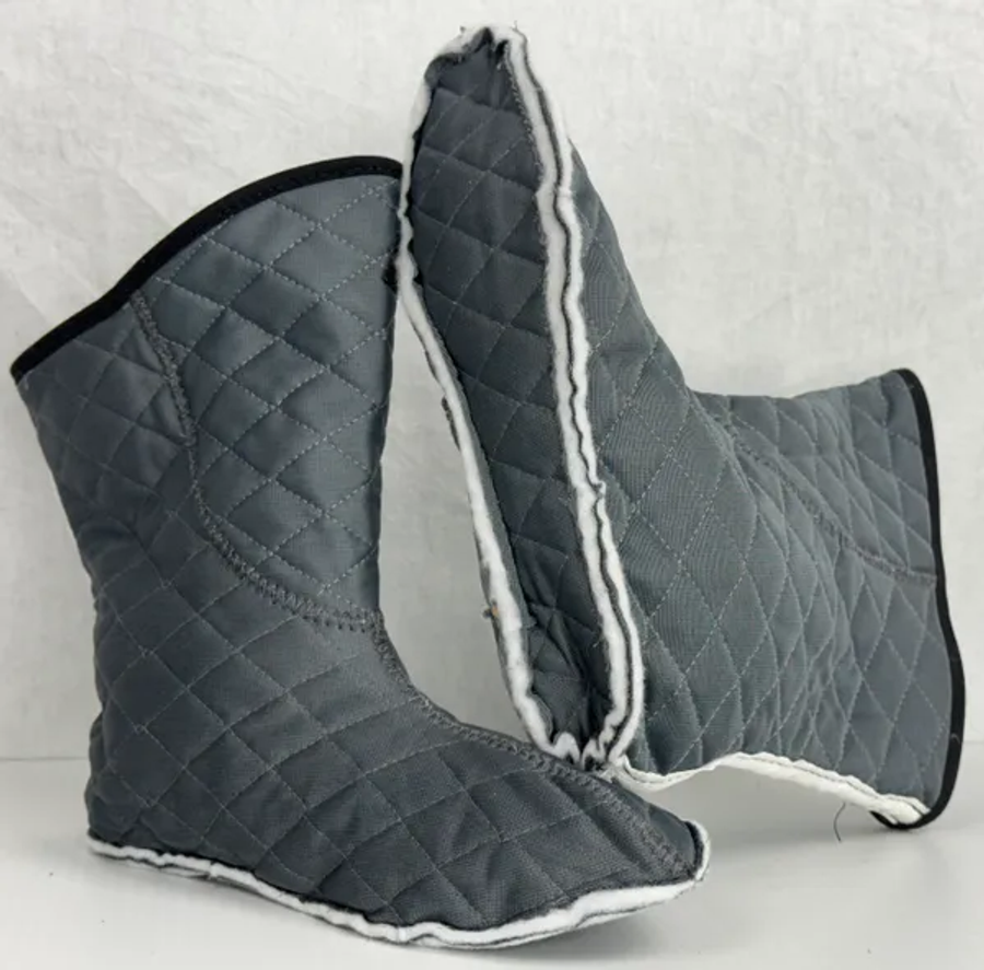 USGI Intermediate Cold Weather Quilted Boot Liner Inserts Booties Sz 5-5.5 W/XW USGI Intermediate Cold Weather Quilted Boot Liner Inserts Booties Sz 5-5.5 W/XW